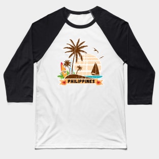 Philippine Beach Baseball T-Shirt